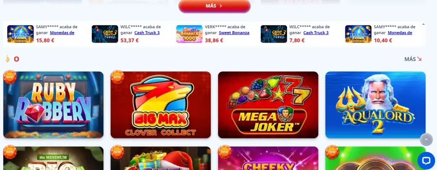 Infinity casino opiniones